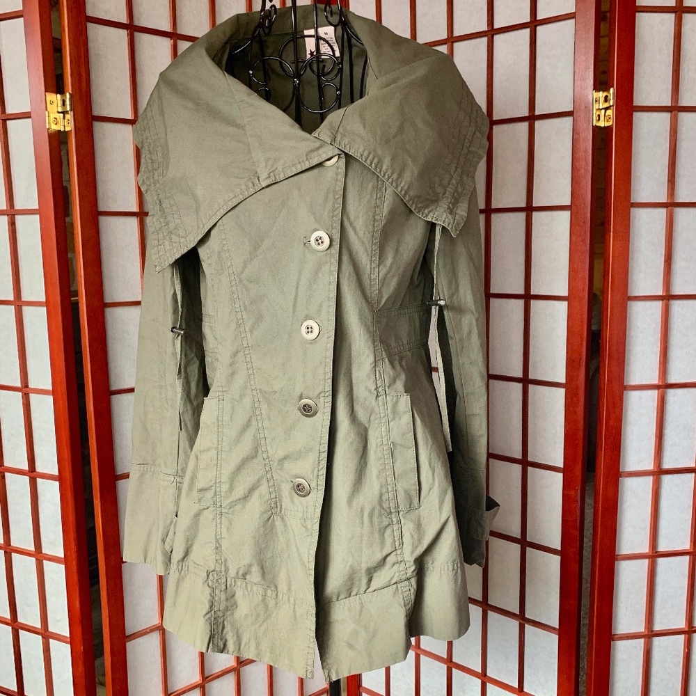 Stella Starr Lightweight Wide-Collar Jacket